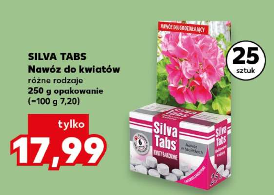 SILVA TABS Nawóz do kwiatów