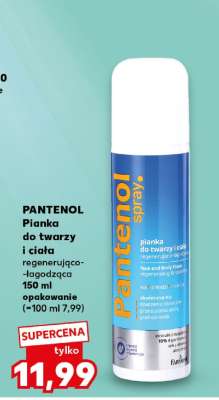 PANTENOL Pianka do twarzy i ciała regenerująco-łagodząca 150 ml