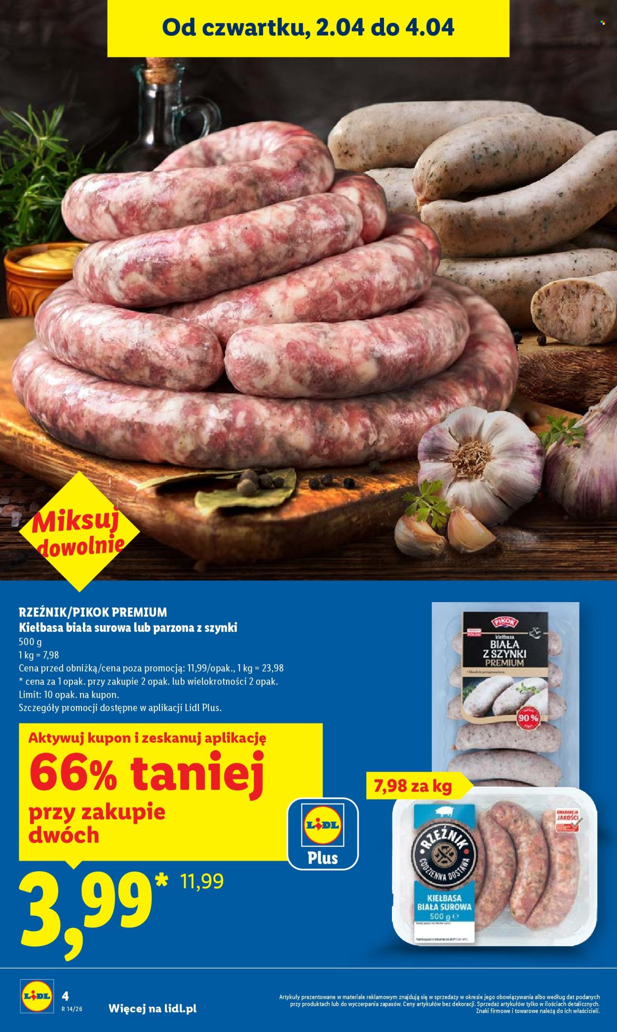 Gazetka Lidl - 2.04.2026 - 4.04.2026. Strona 4