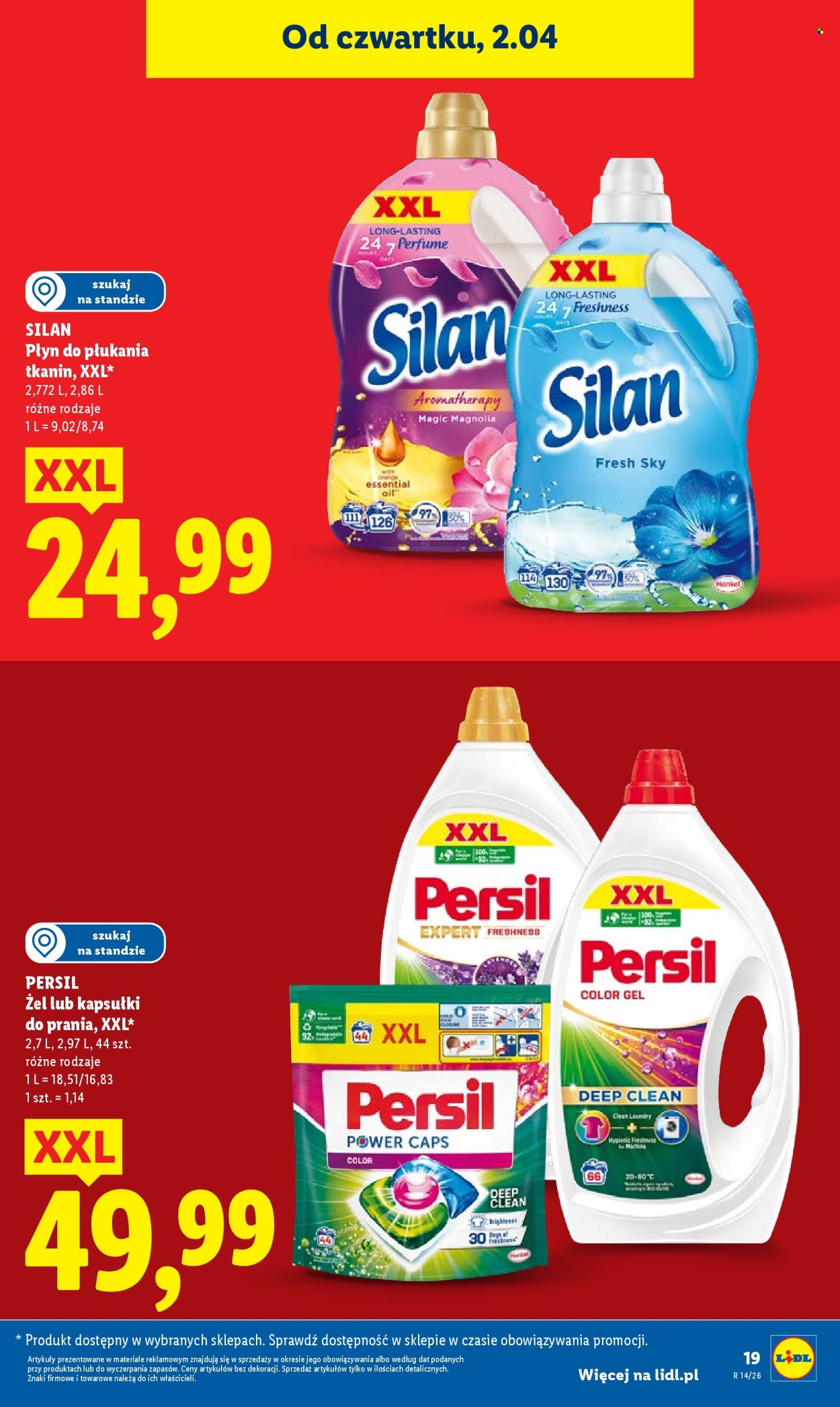 Gazetka Lidl - 2.04.2026 - 4.04.2026. Strona 19