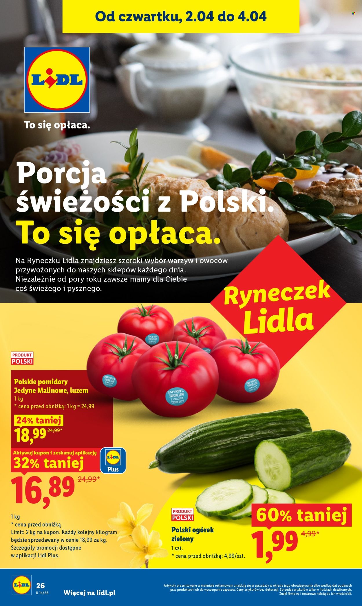 Gazetka Lidl - 2.04.2026 - 4.04.2026. Strona 26