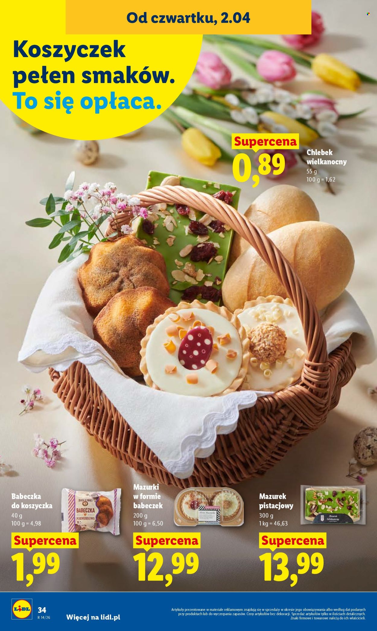 Gazetka Lidl - 2.04.2026 - 4.04.2026. Strona 34