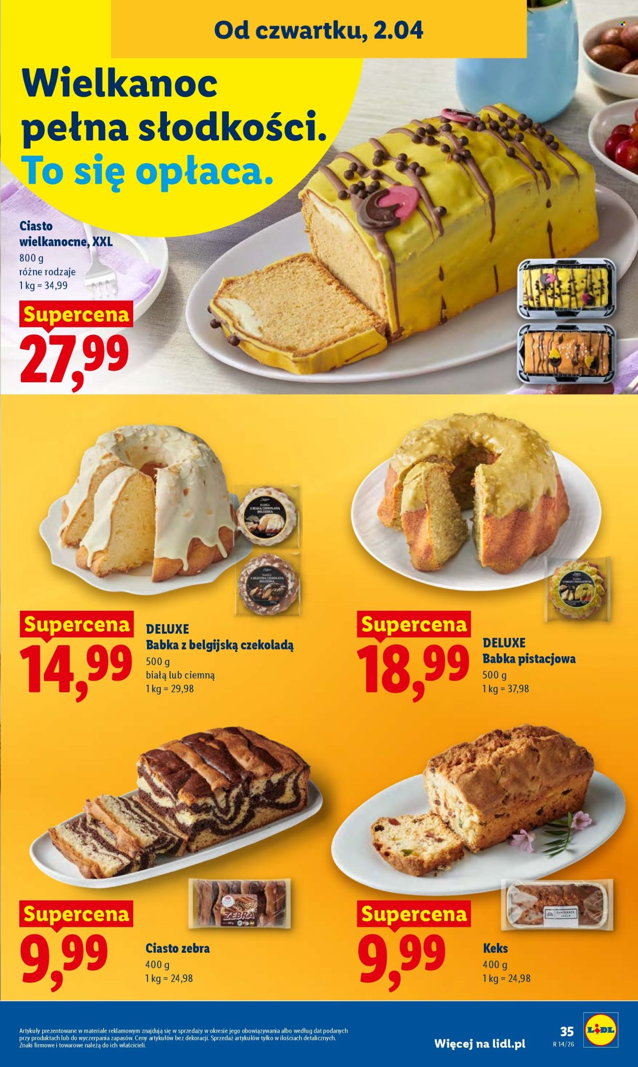 Gazetka Lidl - 2.04.2026 - 4.04.2026. Strona 35