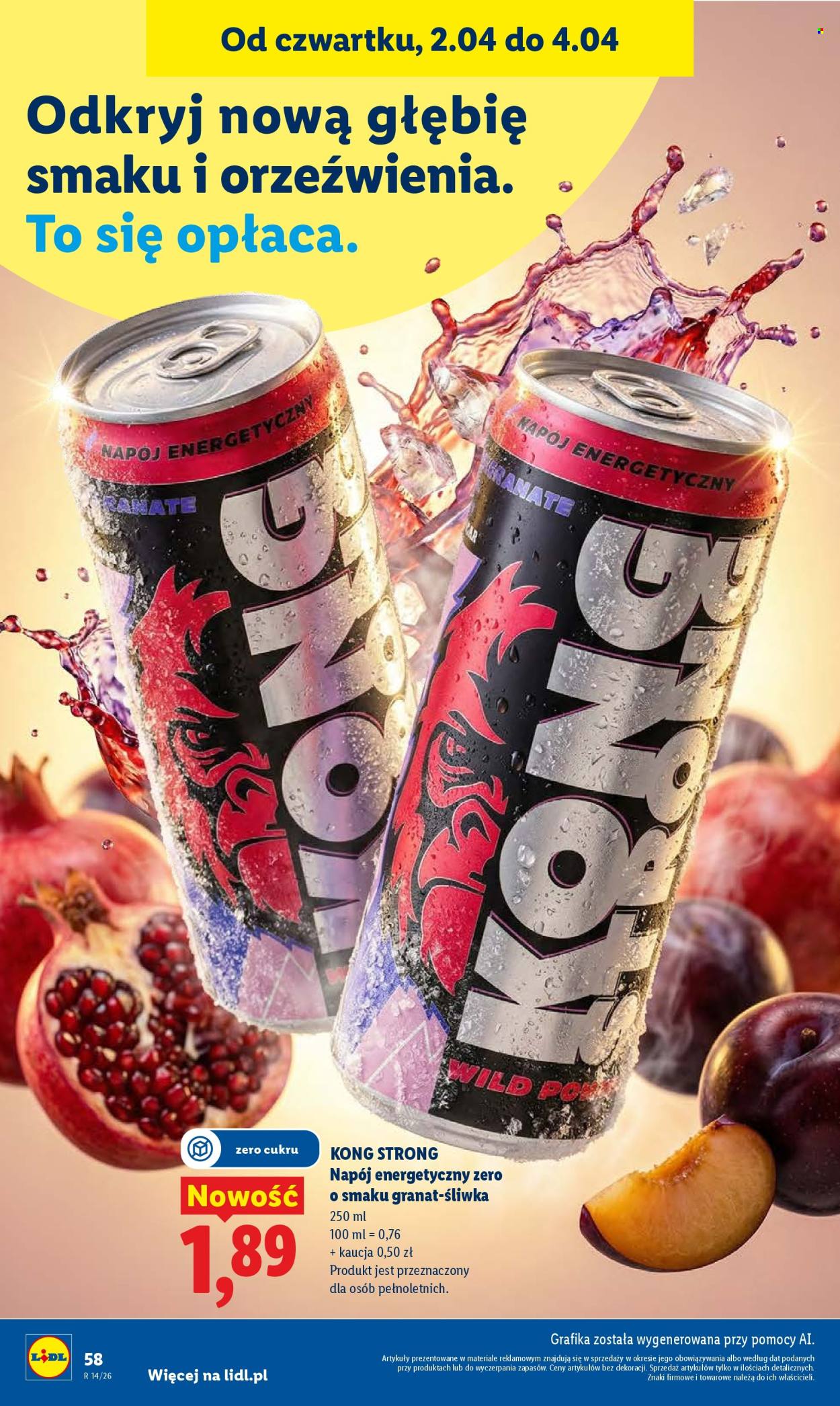 Gazetka Lidl - 2.04.2026 - 4.04.2026. Strona 60