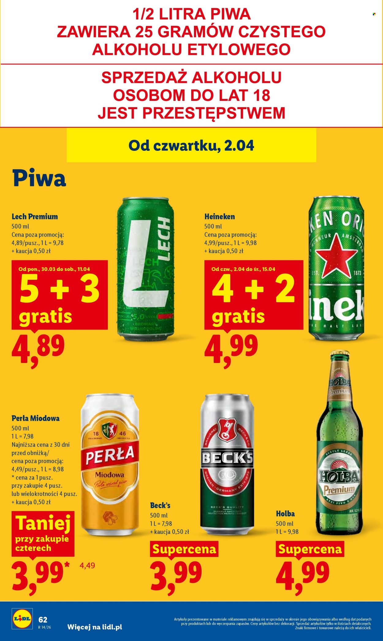 Gazetka Lidl - 2.04.2026 - 4.04.2026. Strona 64