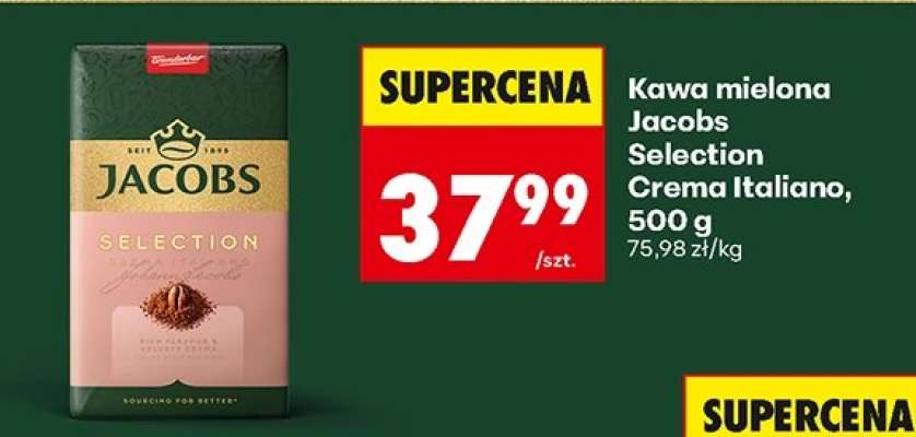 Kawa mielona Jacobs Selection Crema Italiano, 500 g