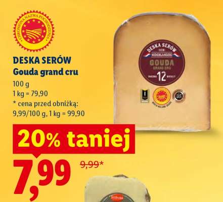 DESKA SERÓW Gouda grand cru