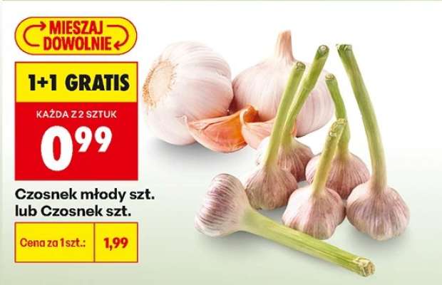 Czosnek młody szt. lub Czosnek szt.