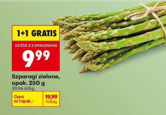 Szparagi zielone opak . 250 g