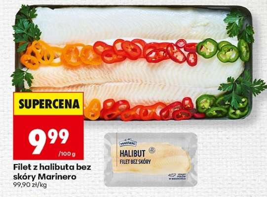 Filet z halibuta bez skóry Marinero