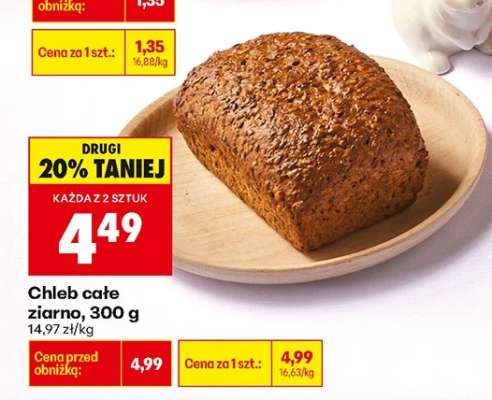 Chleb cale ziarno 300 g