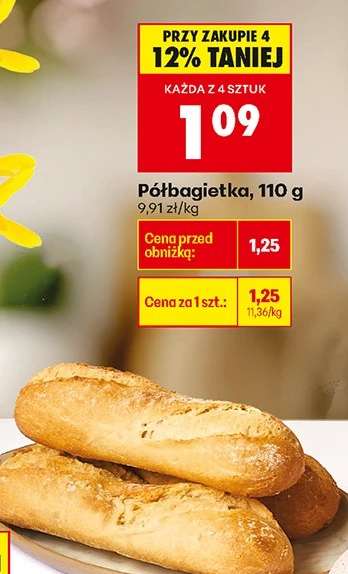Półbagietka 110 g