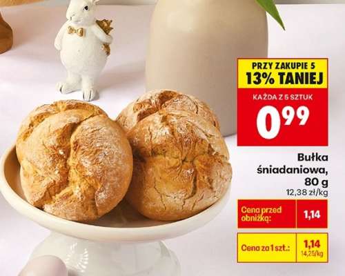 bułka śniadaniowa 80 g