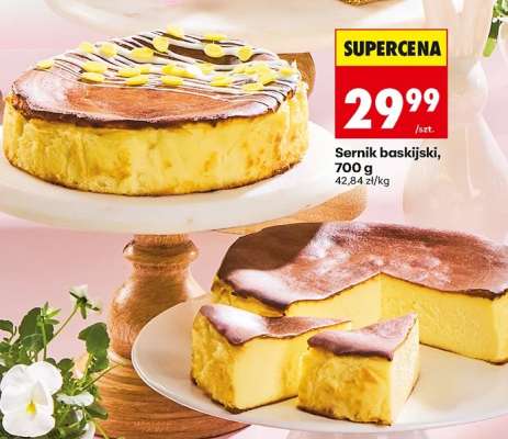 Sernik baskijski, 700 g