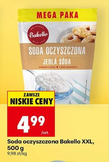 Soda oczyszczona Bakello XXL, 500 g