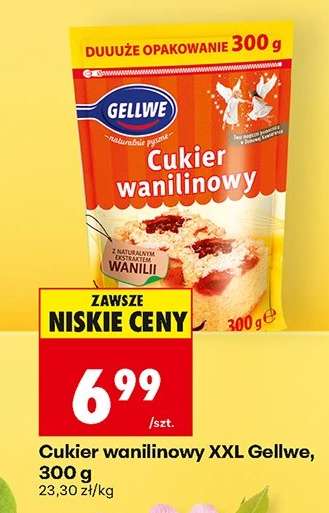Cukier wanilinowy XXL Gellwe, 300 g