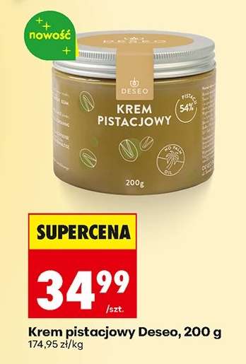 Krem pistacjowy Deseo, 200 g