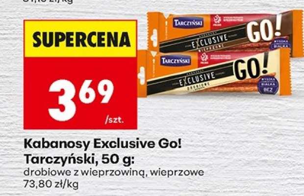 Kabanosy Exclusive Go Tarczyński 50 g