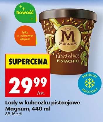 Lody w kubeczku pistacjowe Magnum, 440 ml