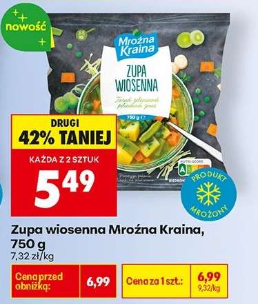 Zupa wiosenna Mroźna Kraina, 750 g