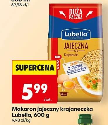 Makaron jajeczny krajaneczka Lubella, 600 g
