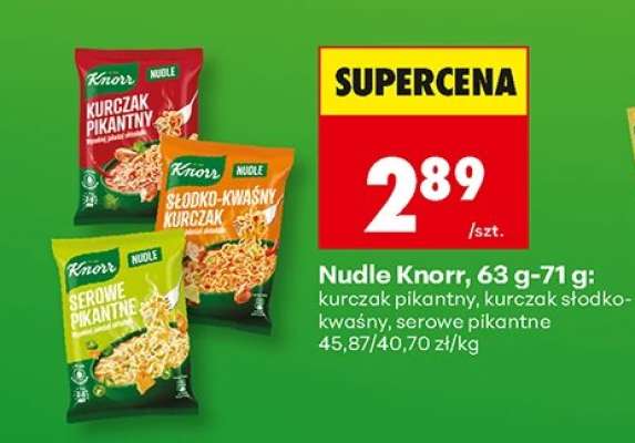 Nudle Knorr, 63 g-71 g