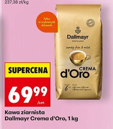 Kawa ziarnista Dallmayr Crema d'Oro , 1 kg