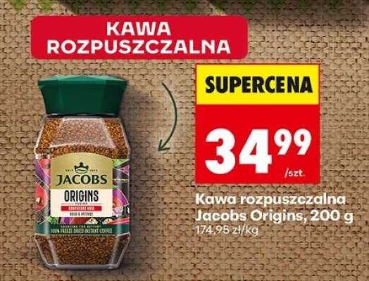 Kawa rozpuszczalna Jacobs Origins, 200 g