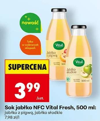 Sok jabłko NFC Vital Fresh, 500 ml