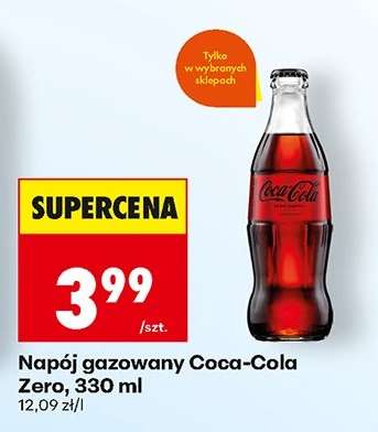 Napój gazowany Coca-Cola Zero, 330 ml