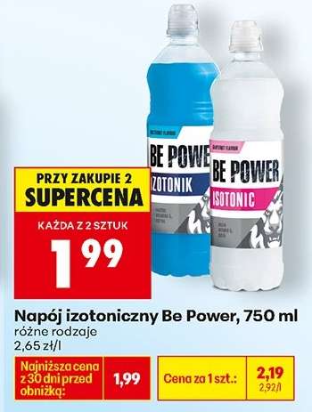 Napój izotoniczny Be Power 750 ml
