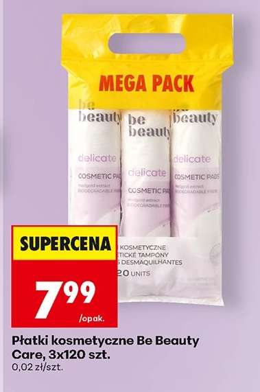 Płatki kosmetyczne Be Beauty Care, 3x120 szt.