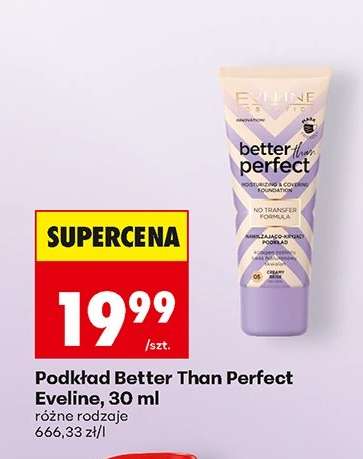 Podkład Better than Perfect Eveline, 30 ml