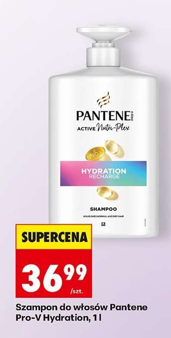 Szampon do włosów Pantene Pro-V Hydration, 1l