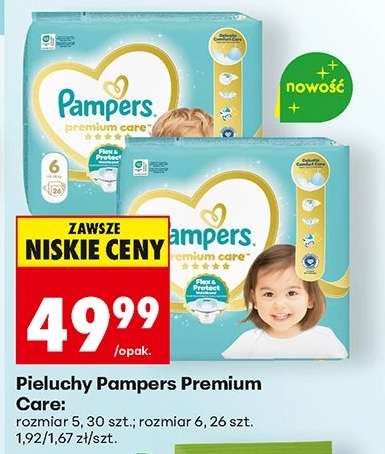 Pieluchy Pampers Premium Care