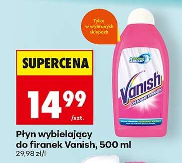 Płyn wybielający do firanek Vanish, 500 ml