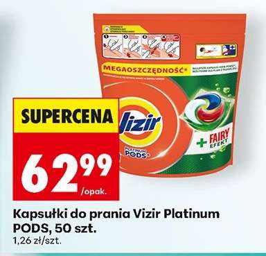 Kapsułki do prania Vizir Platinum PODS, 50 szt.