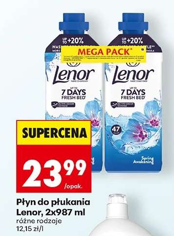 Płyn do płukania Lenor, 2x987 ml