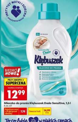 Mleczko do prania Kłębuszek Dada Sensitive, 1,5 l