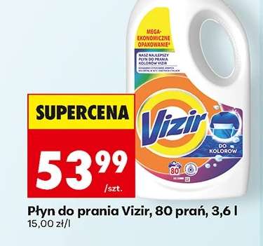 Płyn do prania Vizir, 80 prań, 3,6 l
