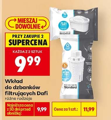 Wkład do dzbanków filtrujących Dafi