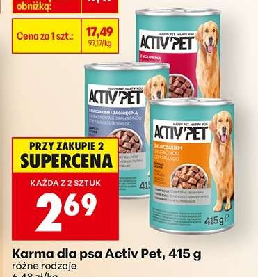 Karma dla psa Activ Pet, 415 g