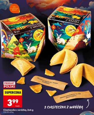 Ciasteczka z wróżbą, 2x6 g