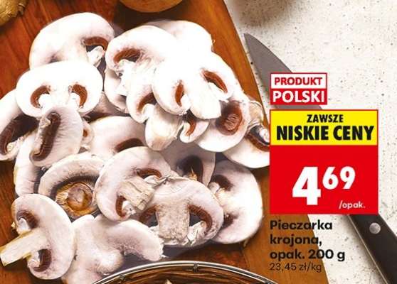 Pieczarka krojona opak 200 g