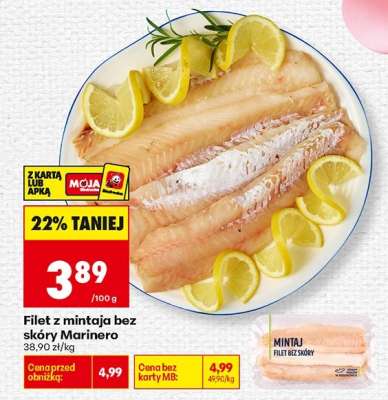 Filet z mintaja bez skóry Marinero