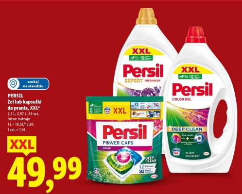 PERSIL Żel lub kapsułki do prania, XXL