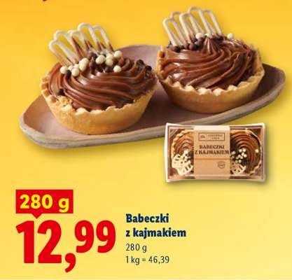 Babeczki z kajmakiem