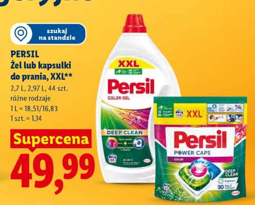 PERSIL Żel lub kapsułki do prania, XXL