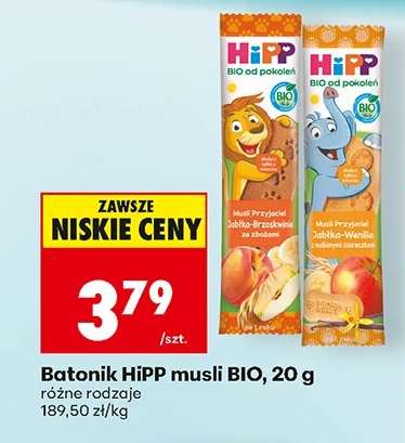 Batonik HiPP musli BIO, 20 g