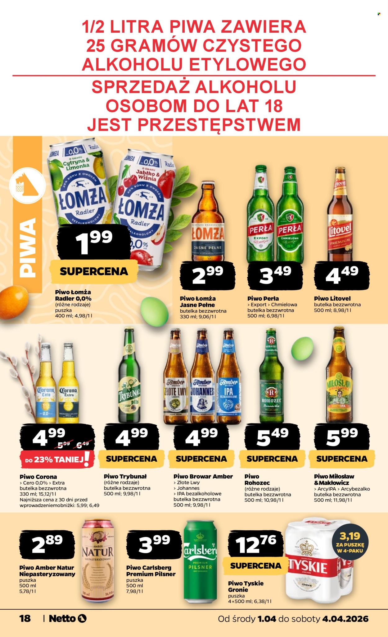 Gazetka Netto - 1.04.2026 - 4.04.2026. Strona 18